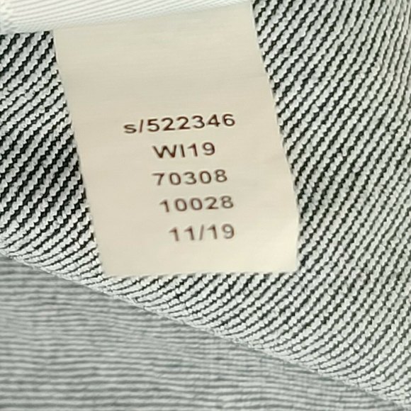 Ann Taylor LOFT Womens Denim Sailor Skirt Dark Wash Jeans Mini Size 0 Stretch - Picture 7 of 7